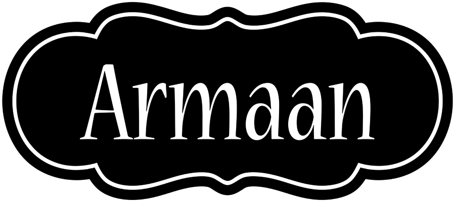 Armaan welcome logo