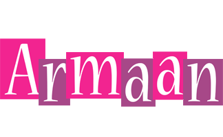 Armaan whine logo