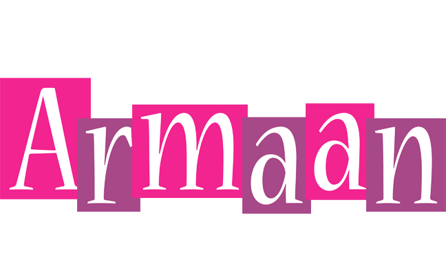 Armaan whine logo