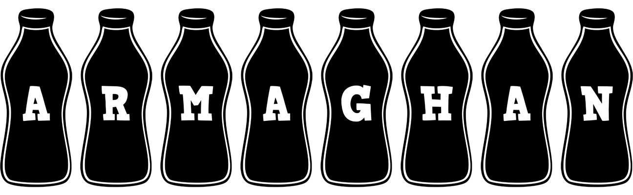 Armaghan bottle logo