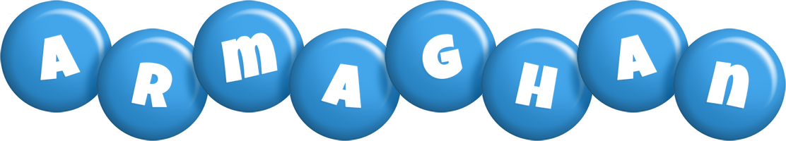 Armaghan candy-blue logo