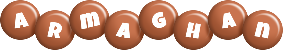 Armaghan candy-brown logo