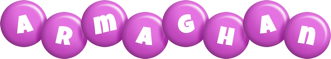 Armaghan candy-purple logo