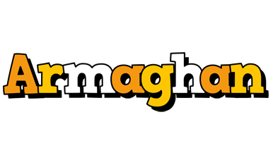 Armaghan cartoon logo