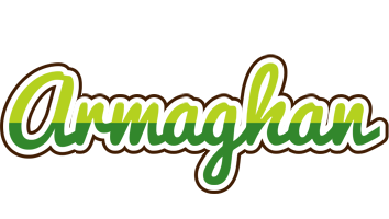 Armaghan golfing logo