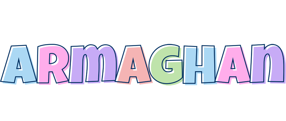 Armaghan pastel logo