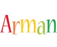 Arman birthday logo