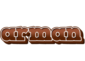 Arman brownie logo
