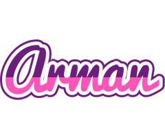 Arman cheerful logo