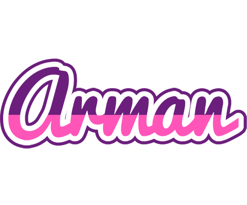 Arman cheerful logo
