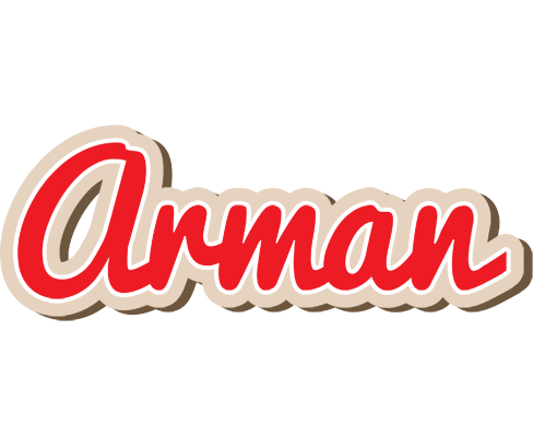 Arman chocolate logo