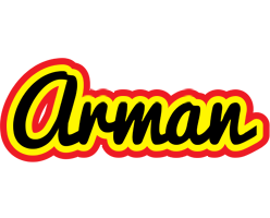 Arman flaming logo