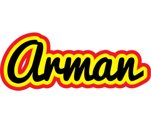 Arman flaming logo