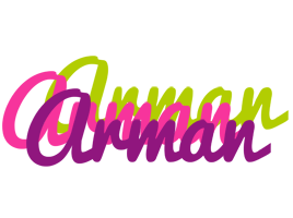 Arman flowers logo