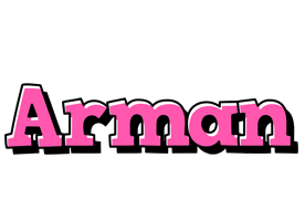 Arman girlish logo