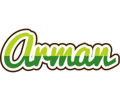 Arman golfing logo
