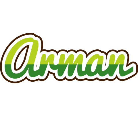 Arman golfing logo