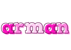 Arman hello logo