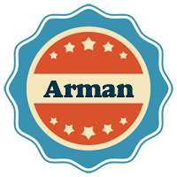 Arman labels logo
