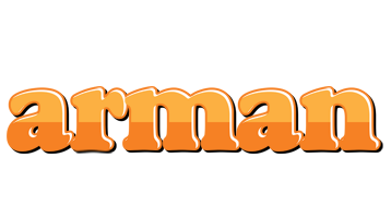 Arman orange logo