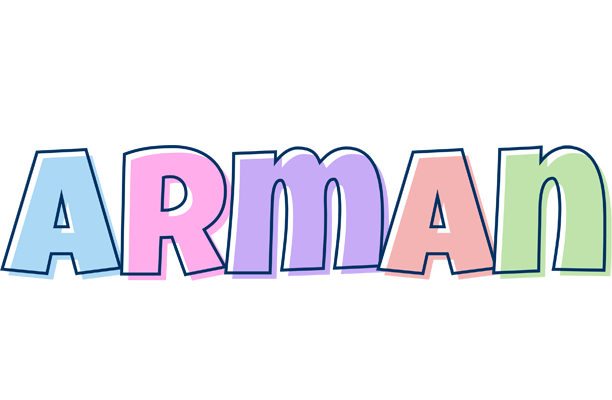 Arman pastel logo