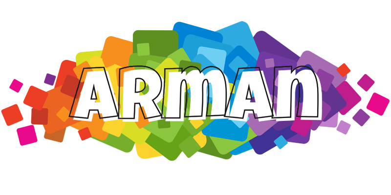 Arman pixels logo