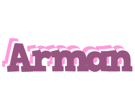 Arman relaxing logo