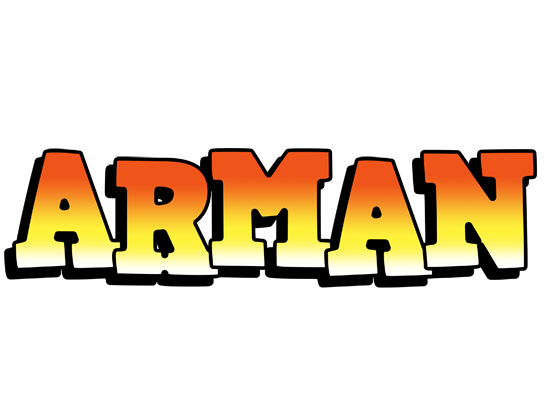 Arman sunset logo