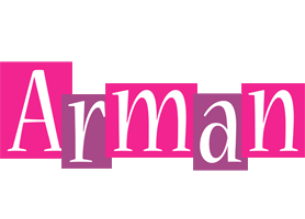 Arman whine logo