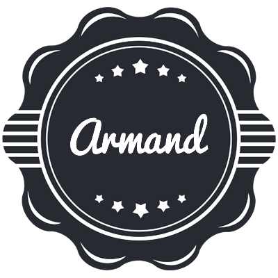 Armand badge logo