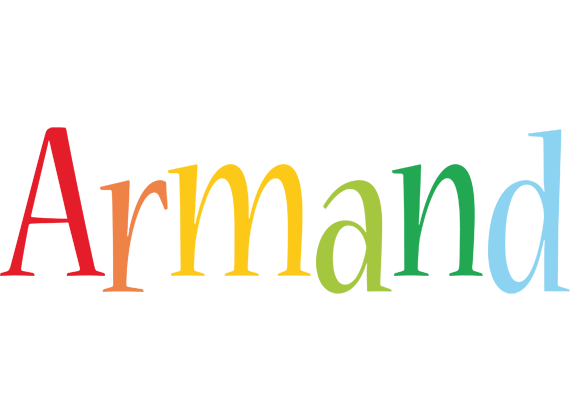 Armand birthday logo
