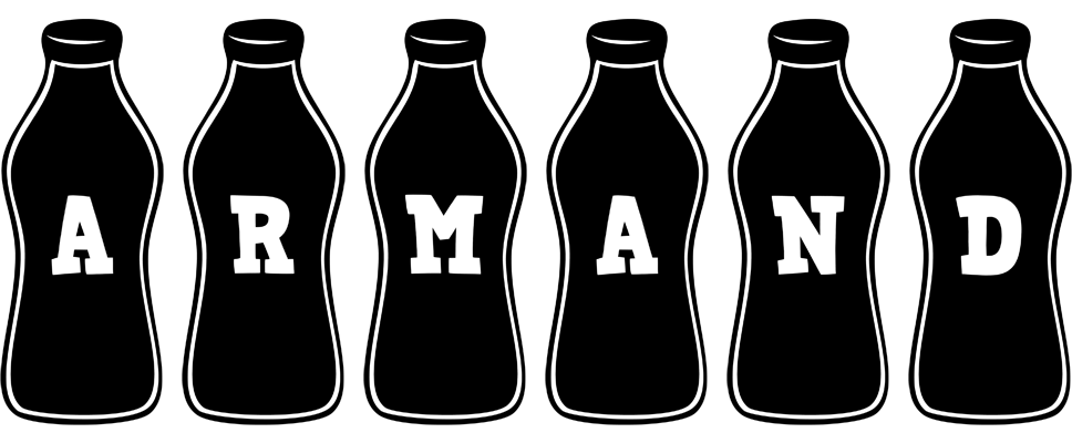 Armand bottle logo