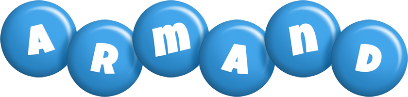 Armand candy-blue logo