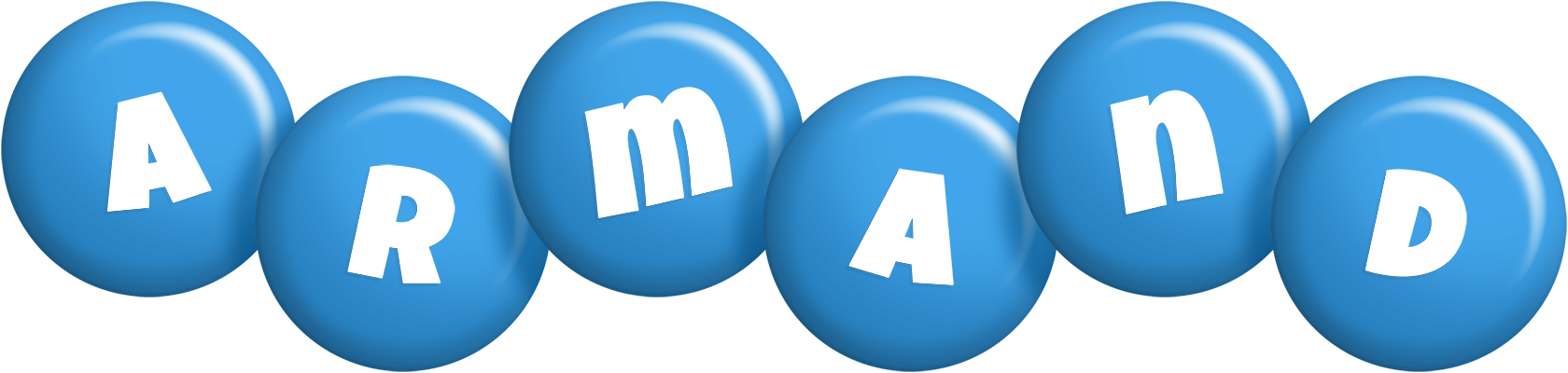 Armand candy-blue logo