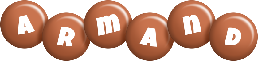 Armand candy-brown logo