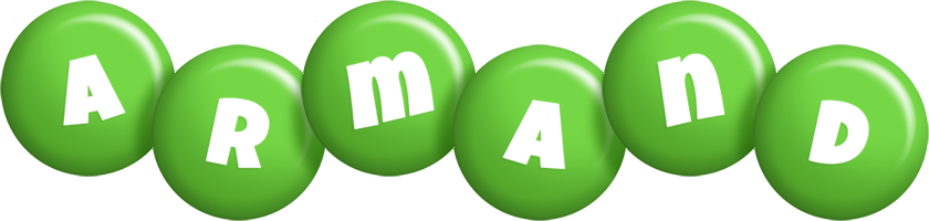 Armand candy-green logo