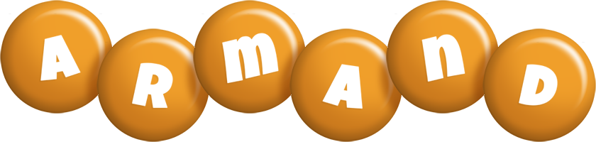 Armand candy-orange logo