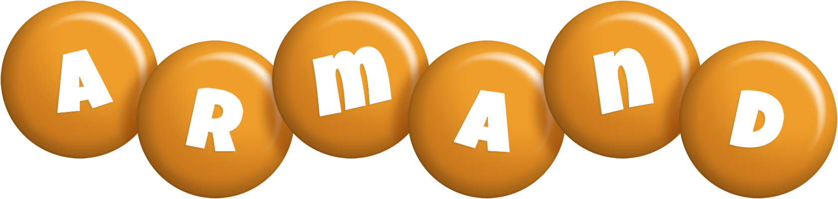 Armand candy-orange logo