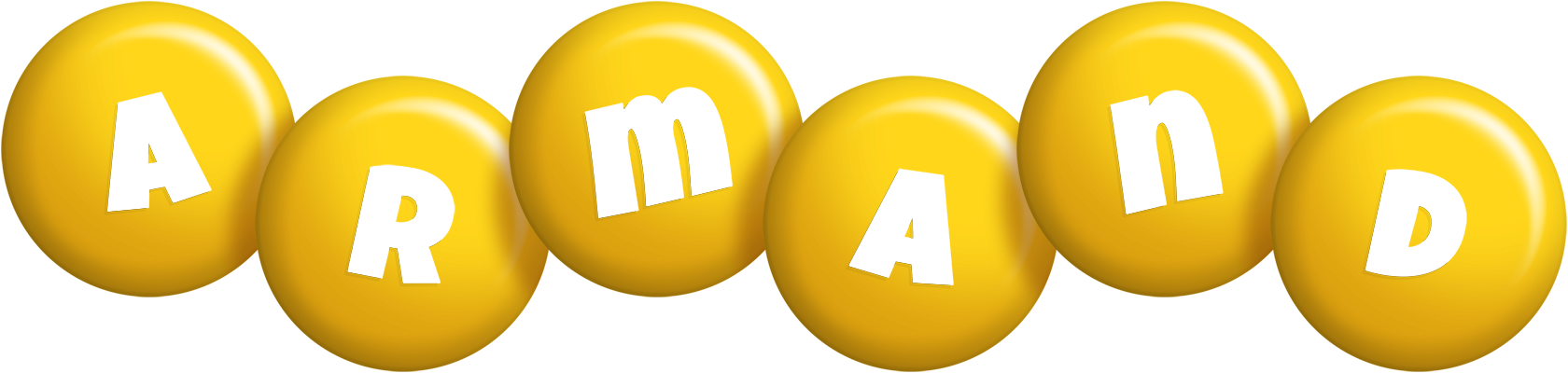 Armand candy-yellow logo