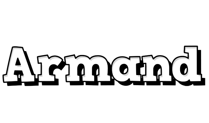Armand snowing logo