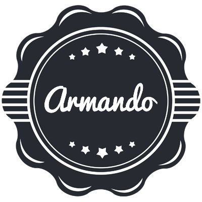 Armando badge logo