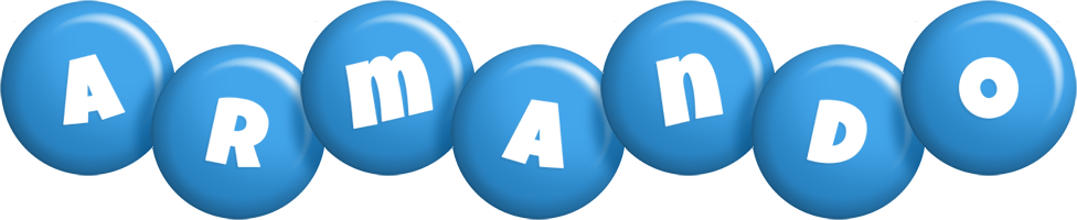 Armando candy-blue logo