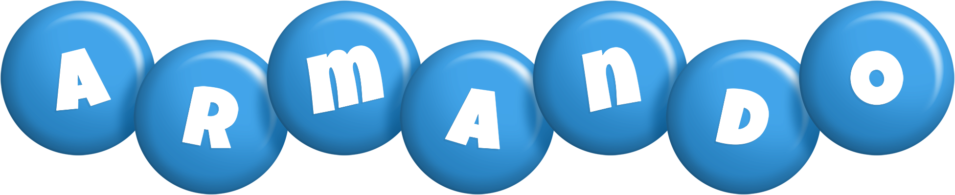 Armando candy-blue logo