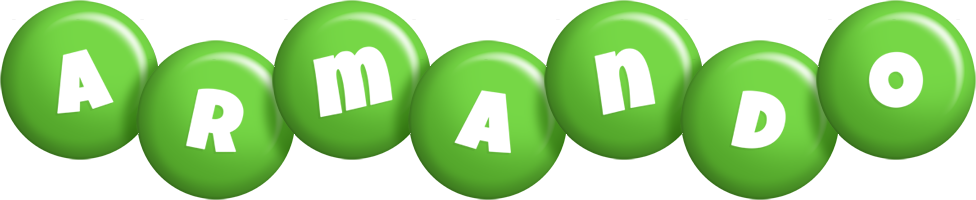 Armando candy-green logo