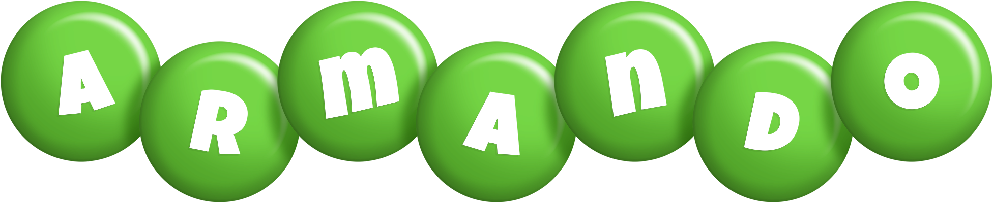 Armando candy-green logo