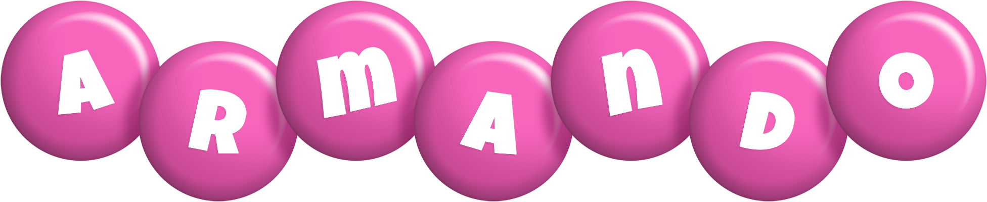 Armando candy-pink logo