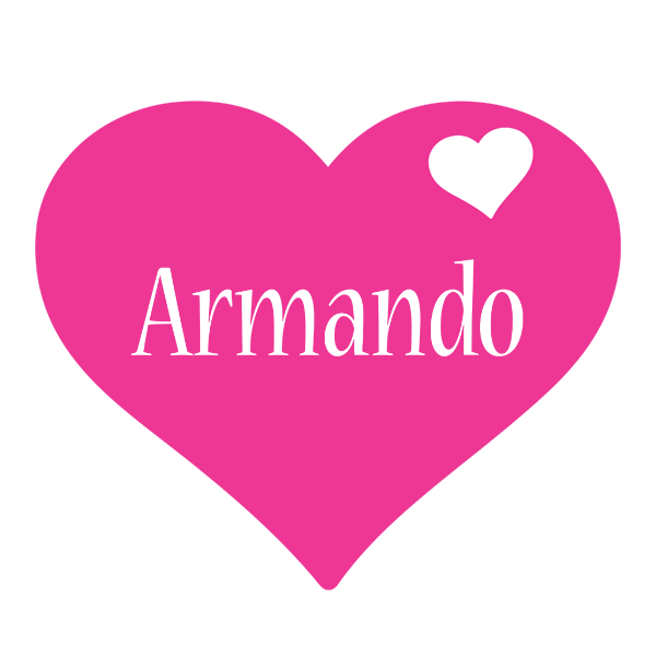Armando love-heart logo