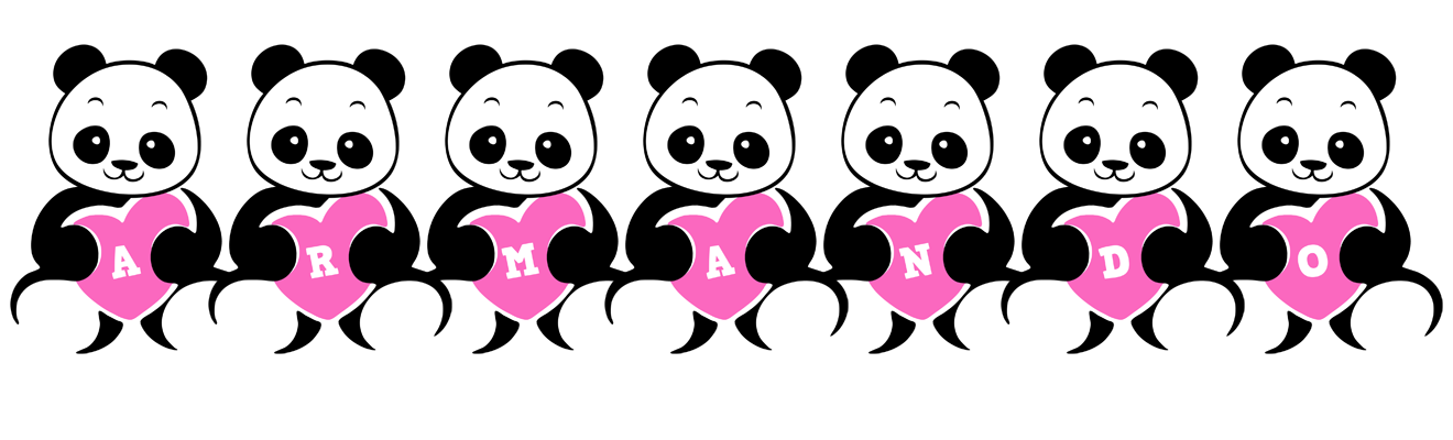 Armando love-panda logo