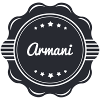 Armani badge logo