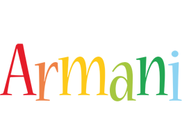 Armani birthday logo